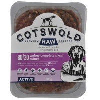 Cotswold Raw Turkey Mince 80/20 Active